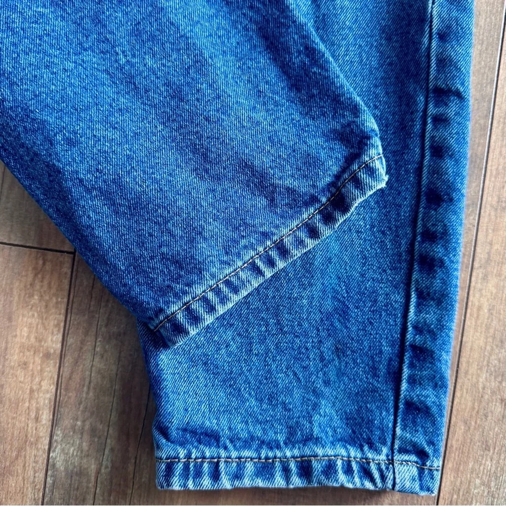 The Ragged Priest ASOS High Rise Straight Leg 90’s Inspired Blue Jeans Size 26 - Picture 4 of 8